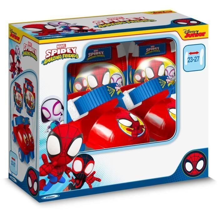 STAMP - Set Patines con rodilleras - Spidey 2 STAMP - Set Patines con rodilleras - Spidey 2