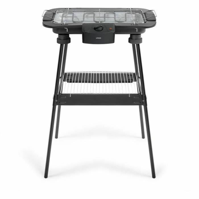 LIVOO DOM506 Barbacoa Eléctrica 2200W 2 en 1 Termostato Ajustable Negra 0 LIVOO DOM506 Barbacoa Eléctrica 2200W 2 en 1 Termostato Ajustable Negra 0