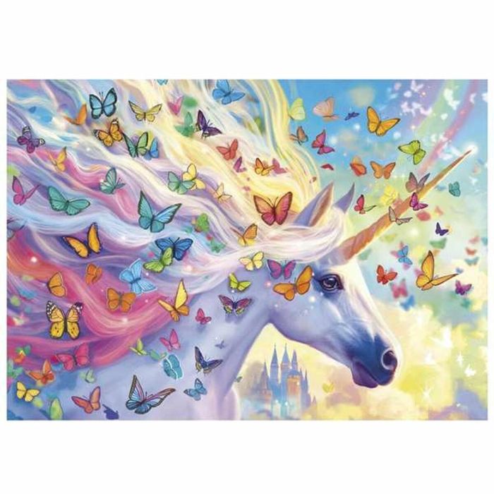 Puzzle 500 piezas unicornio arcoíris 1 Puzzle 500 piezas unicornio arcoíris 1
