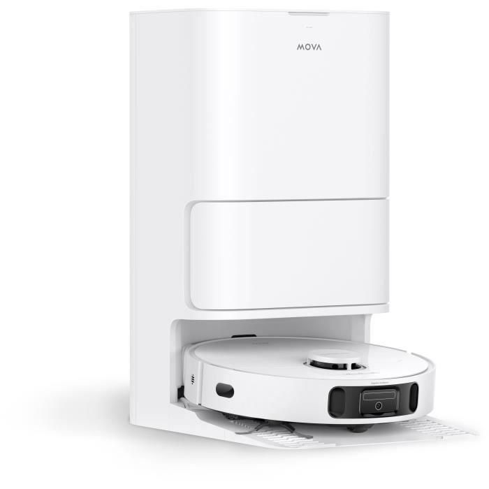 MOVA E40 ULTRA - Aspiradora y lavadora con vaciado automático - 19.000 Pa - Tecnología de lavado MaxiReach - Cepillo lateral antienredos 1 MOVA E40 ULTRA - Aspiradora y lavadora con vaciado automático - 19.000 Pa - Tecnología de lavado MaxiReach - Cepillo lateral antienredos 1