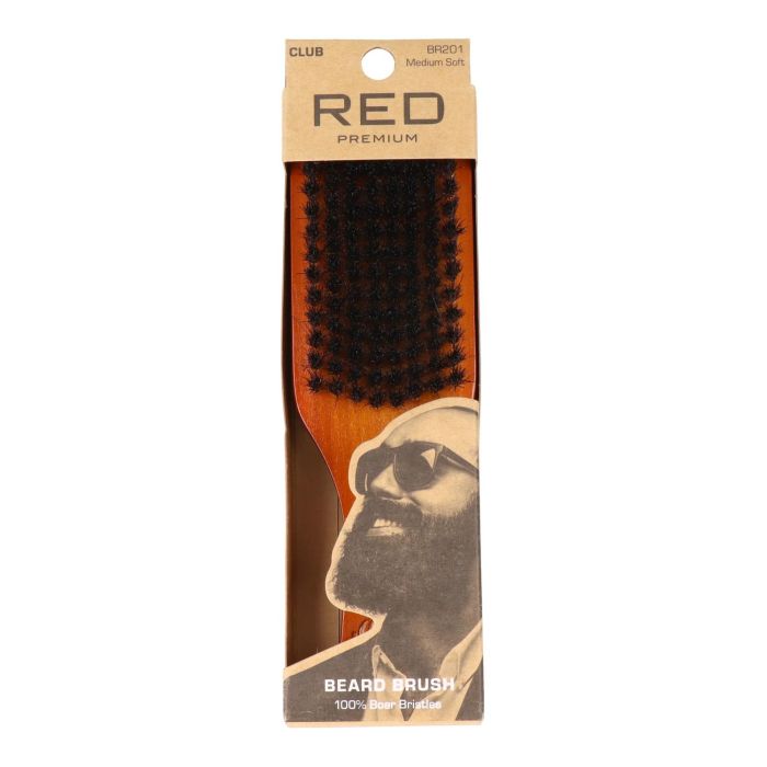 Red Kiss Premium Beard Brush Club