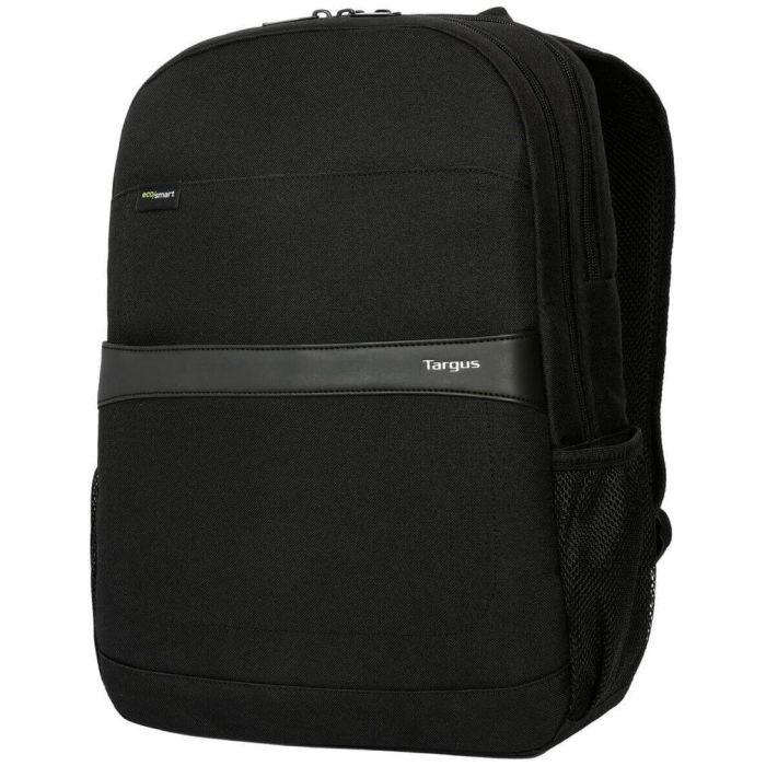 Targus GeoLite Mochila Unisex 16" (40,6 cm) para Portátil Negro, Resistente al Agua, 2 Compartimentos y Bolsillos 1