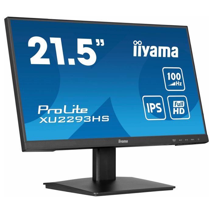 Iiyama Monitor XU2293HS-B6 21.5" IPS 100Hz Full HD 1ms, Regulable, Reductor de Luz Azul, Altavoces Integrados, HDMI