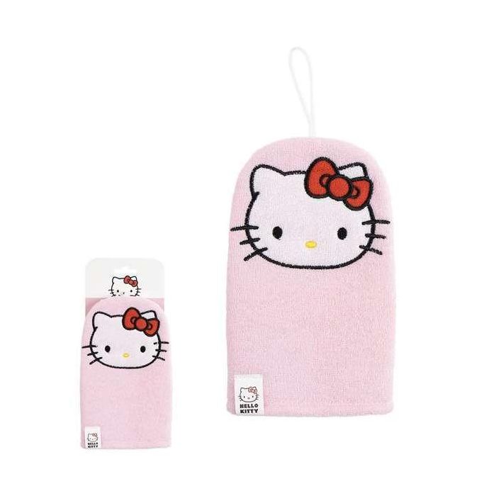 Hello Kitty Guante de Baño Infantil Rosa, 10x20x1.5 cm, Edad +3 Años - Cerdá 1 Hello Kitty Guante de Baño Infantil Rosa, 10x20x1.5 cm, Edad +3 Años - Cerdá 1