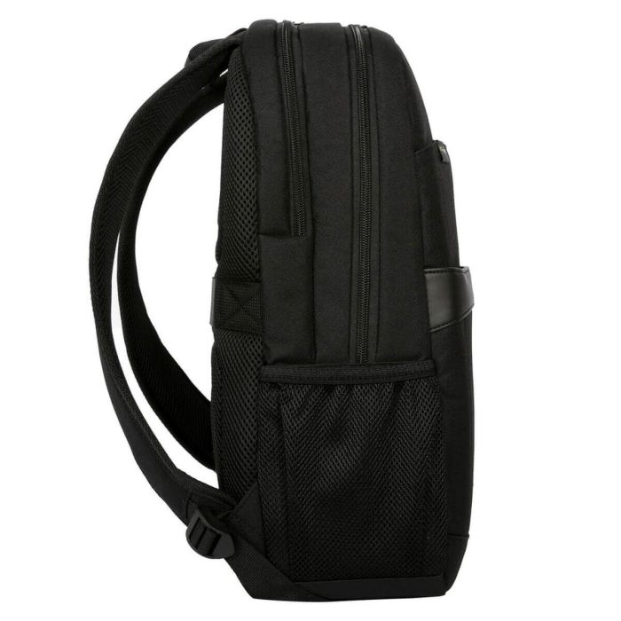 Targus GeoLite Mochila Unisex 16" (40,6 cm) para Portátil Negro, Resistente al Agua, 2 Compartimentos y Bolsillos 13