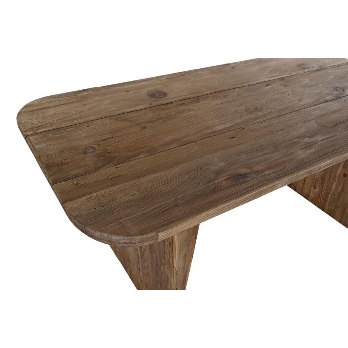 Mesa de Comedor DKD Home Decor Natural Madera Reciclada Pino (180 x 90 x 77 cm) 2