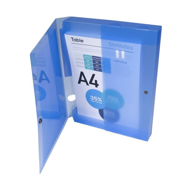 Carpeta Exacompta Azul A4 (5 Unidades) 2 Carpeta Exacompta Azul A4 (5 Unidades) 2