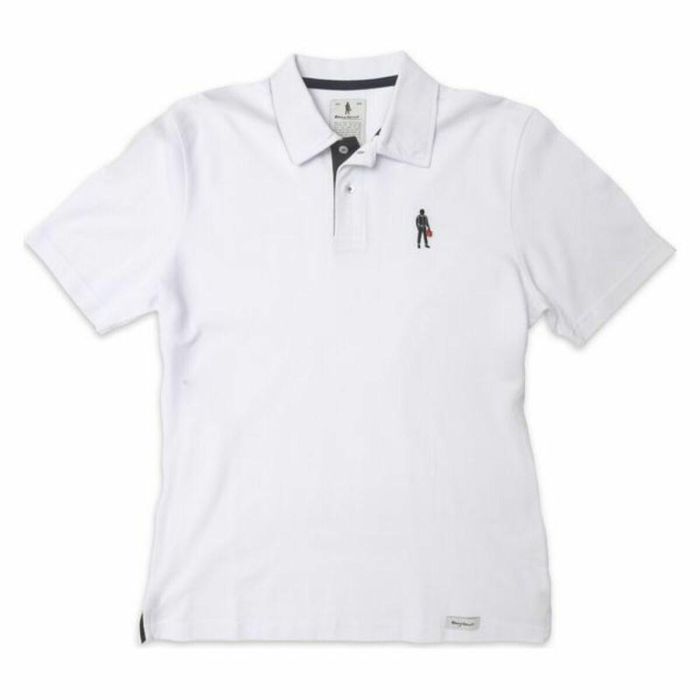 Polo de Manga Corta Hombre OMP Driver Icon Blanco 0 Polo de Manga Corta Hombre OMP Driver Icon Blanco 0