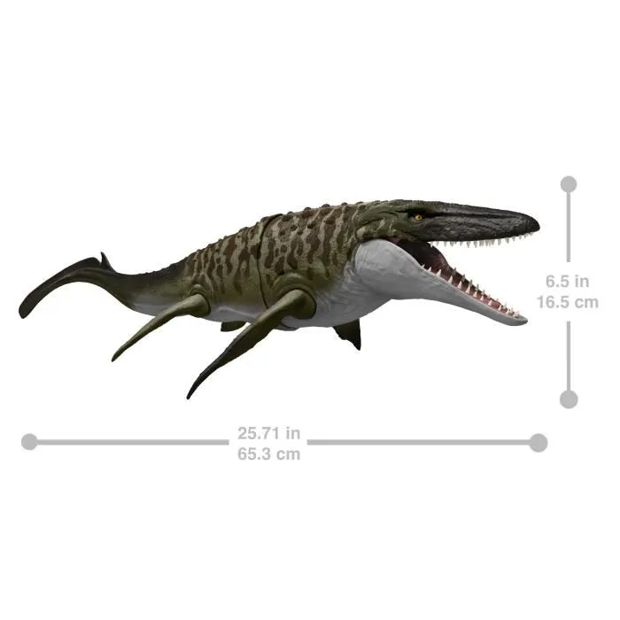 Mattel Figura Dinosaurio Jurassic World Mosasaurus 22x46,36x10,16 cm 3
