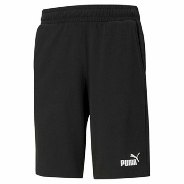 Pantalones Cortos Deportivos para Hombre Puma Essentials Negro S 0 Pantalones Cortos Deportivos para Hombre Puma Essentials Negro S 0