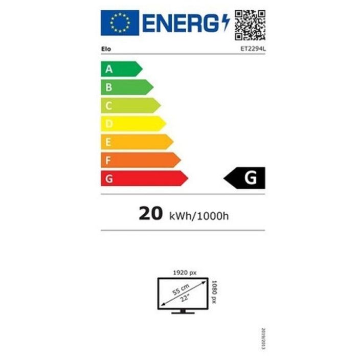 Monitor Elo Touch Systems 2294L Full HD 21,5" 60 Hz 2 Monitor Elo Touch Systems 2294L Full HD 21,5" 60 Hz 2