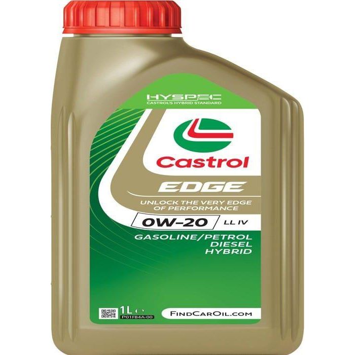 Aceite de motor - CASTROL - EDGE 0W-20 LL IV - 1L