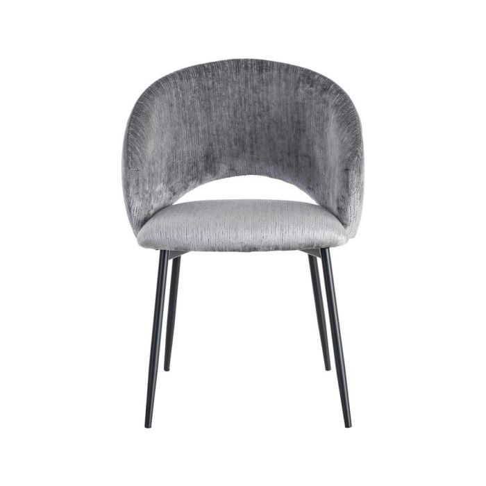 Silla Gris Tejido-Metal Contract 58 X 60 X 80,50 cm