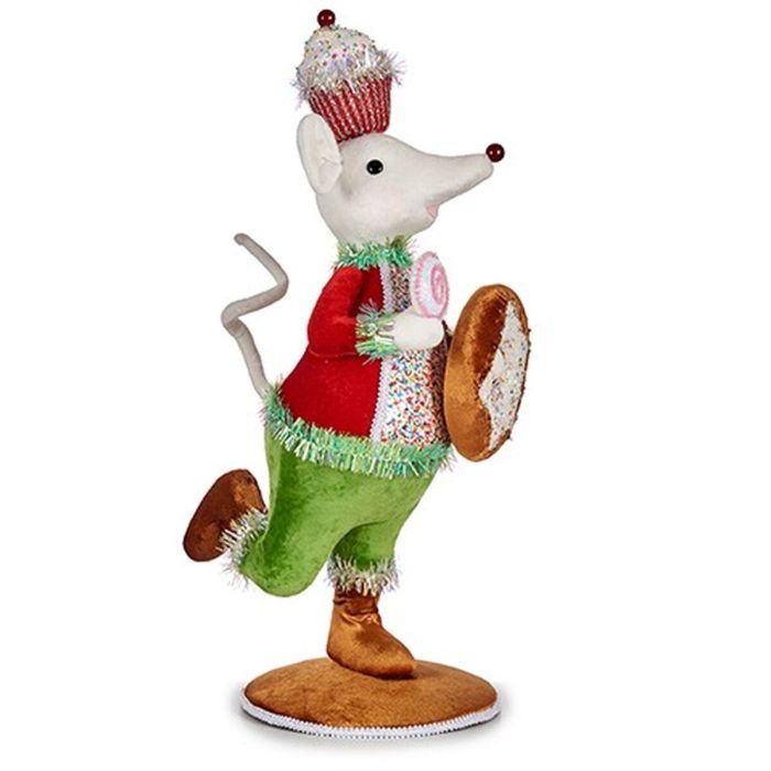 Figura Decorativa Ratón 20 x 55 x 24 cm (2 Unidades) 2