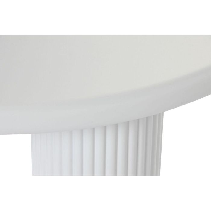 Mesa auxiliar Home ESPRIT Blanco 75 x 75 x 40 cm 3 Mesa auxiliar Home ESPRIT Blanco 75 x 75 x 40 cm 3