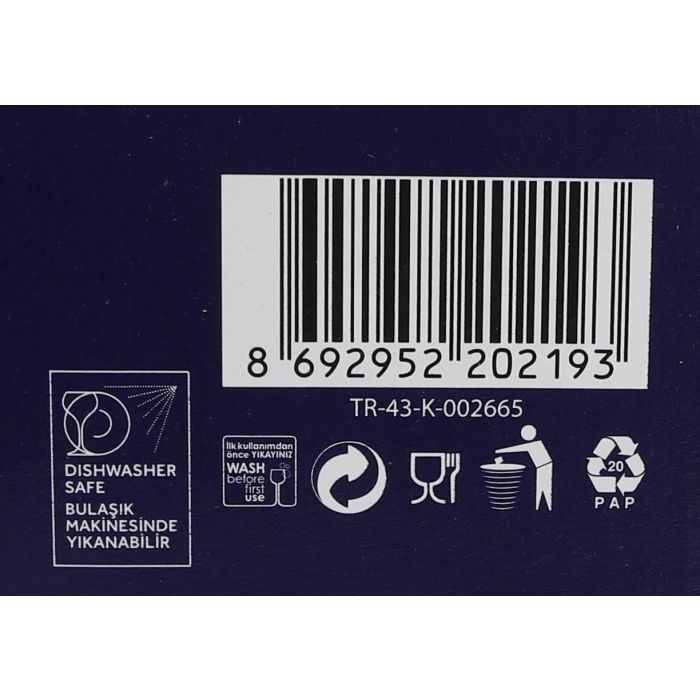 Lav Set 6 Vasos Odin 356 cc 7.1 x 7.1 x 14.5 cm (4 Cajas) 8