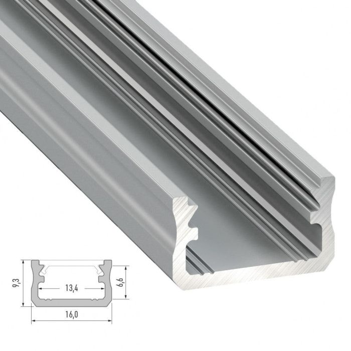 Perfíl Aluminio Tipo A 2,02M 3