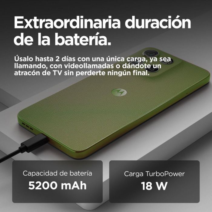 Motorola moto g15 Android 15 512GB 8GB RAM Verde - Pantalla 6.72" FHD+ 120Hz, Cámara 50MP, Batería 5200 mAh 3