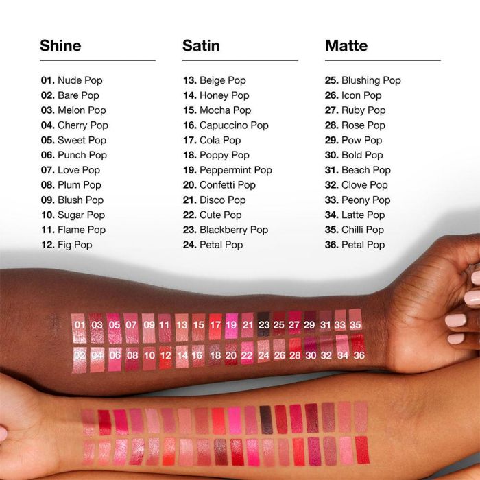 Clinique POP LONGWEAR MATTE barra de labios #Peony Pop 3,9 gr