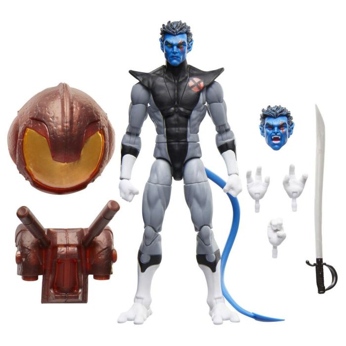 Hasbro Marvel Legends Series Rondador Nocturno Patrulla-X Figura de Acción con 7 Piezas y Accesorios 2 Hasbro Marvel Legends Series Rondador Nocturno Patrulla-X Figura de Acción con 7 Piezas y Accesorios 2