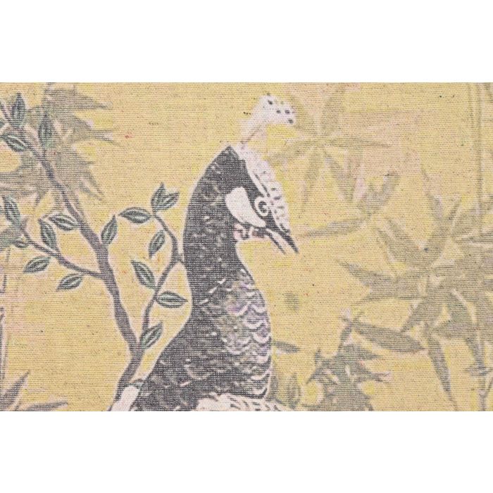 Lienzo Oriental DKD Home Decor Amarillo Blanco 2.5 x 125 x 145 cm (4 Unidades) 2