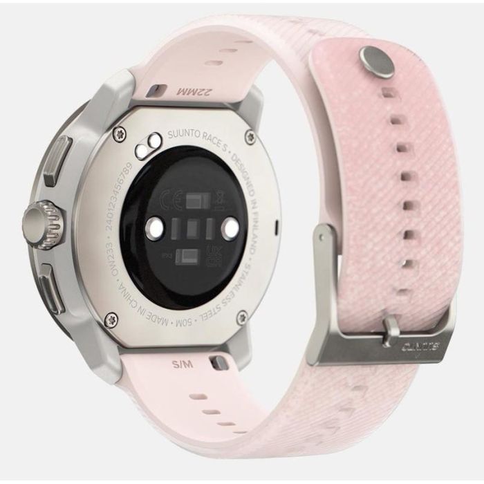 Suunto Race S Powder Pink Smartwatch GPS AMOLED 1.32" Frecuencia Cardíaca y Oxígeno en Sangre 2