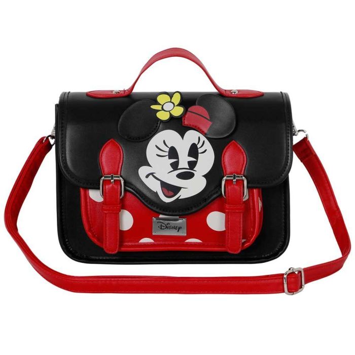 Disney Minnie Mouse Bolso-Mochila Satchel Face Multicolor con Compartimento Principal y Asa Ajustable 2 Disney Minnie Mouse Bolso-Mochila Satchel Face Multicolor con Compartimento Principal y Asa Ajustable 2