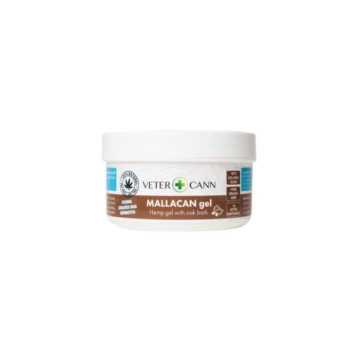 Vetercann Vet Mallacan Gel Regenerador Piel Seca Agrietada Mascotas 100ml con Omega 3-6 Botánicos