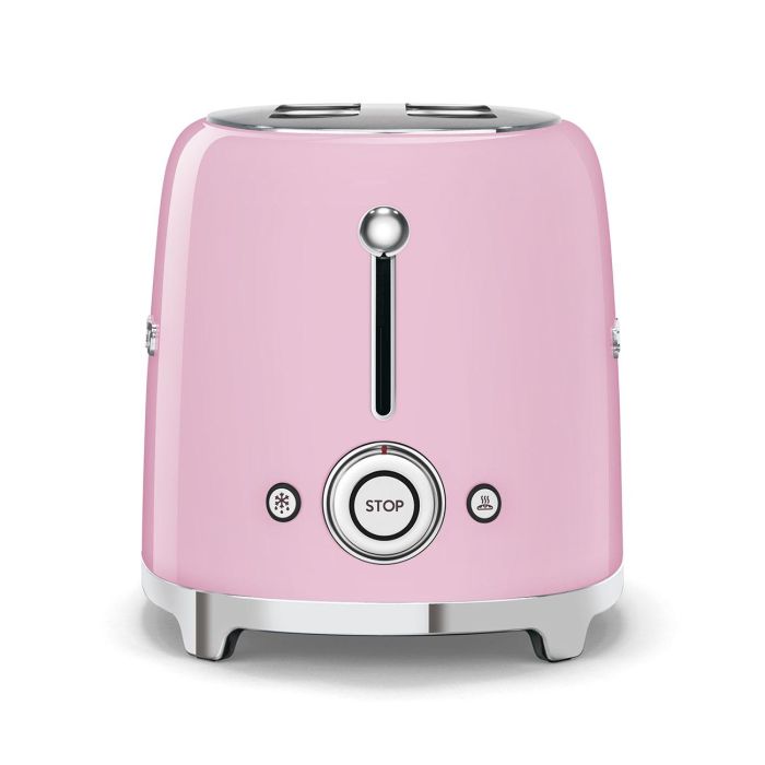 Smeg TSF01PKEU Tostador 2 Rebanadas Estilo Años 50 Rosa 2