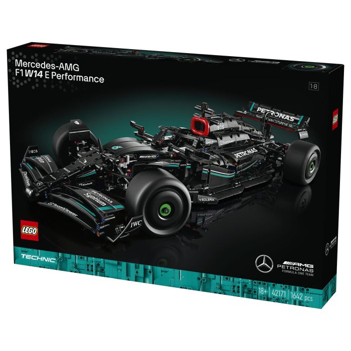 Lego Technic 42171 Mercedes-AMG F1 W14 E Performance Réplica de Coche de Carreras, Decoración de Escritorio Lego Technic 42171 Mercedes-AMG F1 W14 E Performance Réplica de Coche de Carreras, Decoración de Escritorio