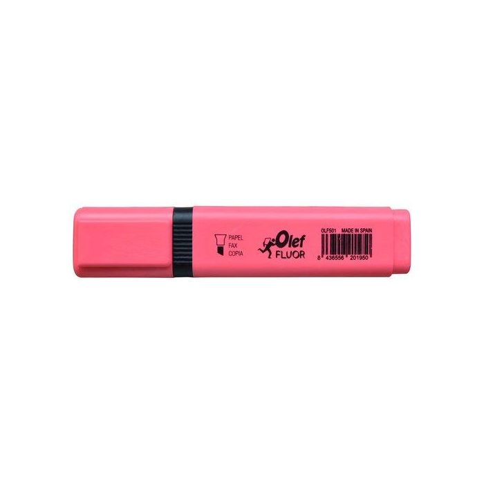 Marcador Fluor Olef Rosa 10 unidades