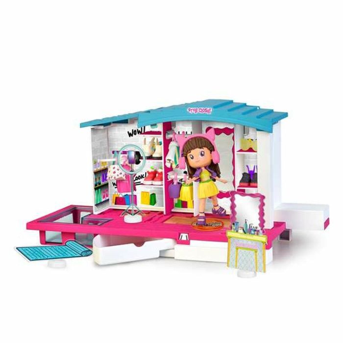 Pinypon Vestidor Top Style Closet: Set de Moda con Ropa, Zapatos y Accesorios, Edad +4 Años 4 Pinypon Vestidor Top Style Closet: Set de Moda con Ropa, Zapatos y Accesorios, Edad +4 Años 4