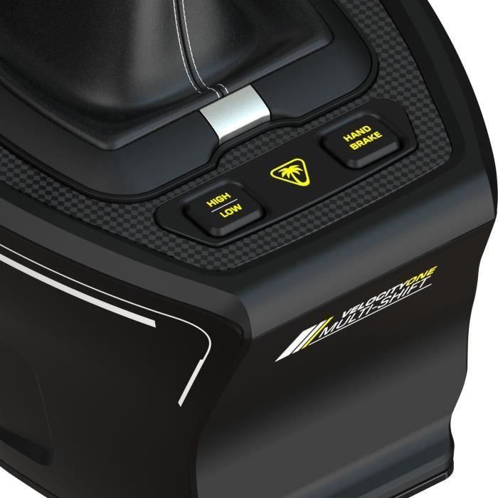 Palanca de cambios universal y freno de mano - TURTLE BEACH - TBS-0001-05 - VelocityOne Multi-Shift - Negro 4