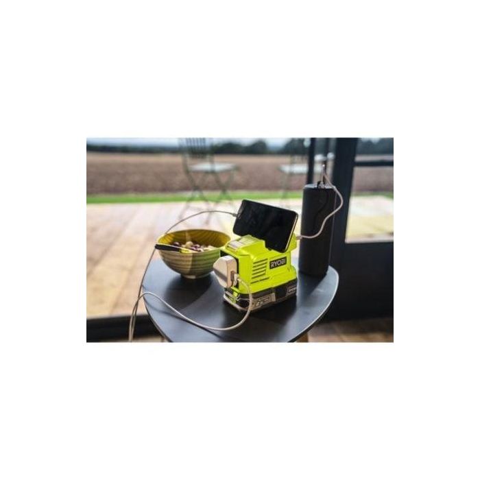 Inversor Ryobi ONE+ RY18BI150A-0/ 18V a 230V/150W/ Sin Batería ni Cargador 3 Inversor Ryobi ONE+ RY18BI150A-0/ 18V a 230V/150W/ Sin Batería ni Cargador 3