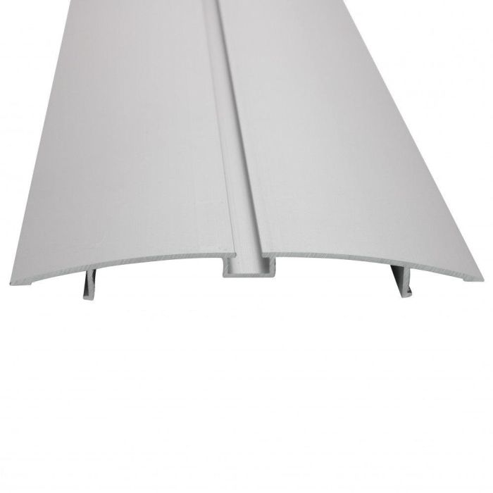 Greenice Pe001A Perfil de Aluminio de 1M para Tiras LED Flexibles y Rígidas, Empotrable