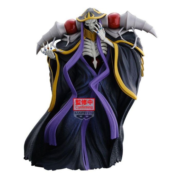 Banpresto Figura Overlord Ainz Ooal Gown - PVC y ABS, 22 cm, Colección 0 Banpresto Figura Overlord Ainz Ooal Gown - PVC y ABS, 22 cm, Colección 0