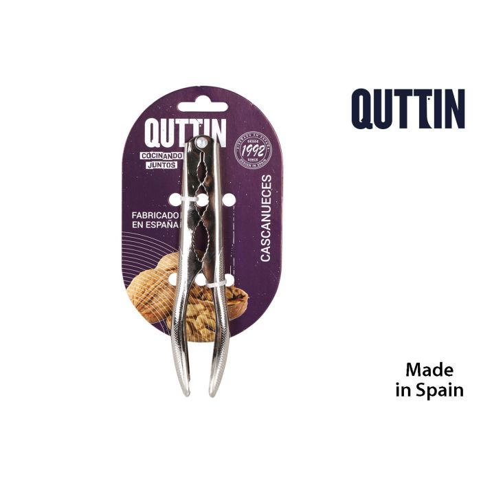 Cascanueces de niquel chapa Quttin 16 x 4.2 cm (12 Unidades) Cascanueces de niquel chapa Quttin 16 x 4.2 cm (12 Unidades)