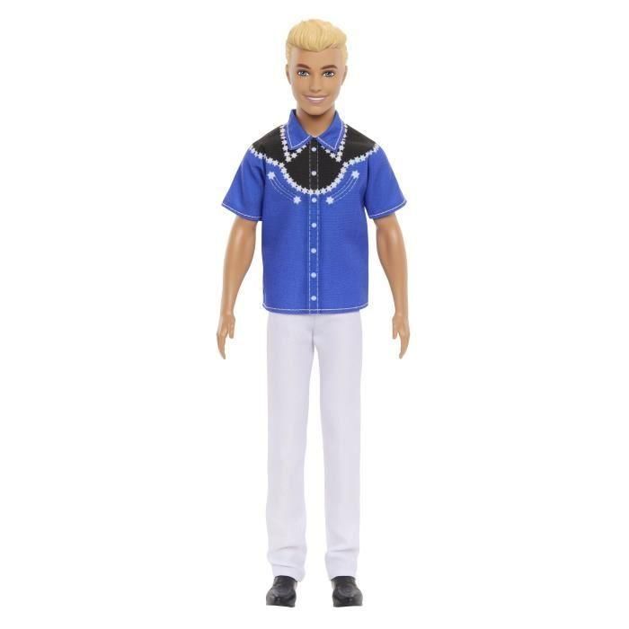 Barbie-Fashionistas-Muñeco Ken rubio con aspecto occidental HRH25 1 Barbie-Fashionistas-Muñeco Ken rubio con aspecto occidental HRH25 1