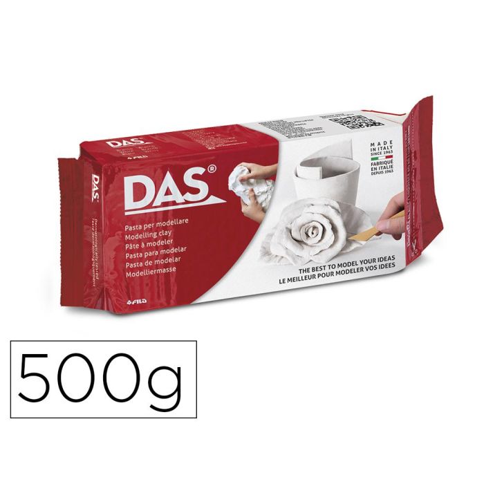 Das Pasta Para Modelar 500 gr Blanco