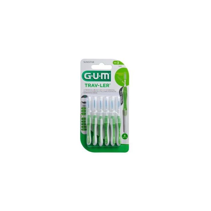 Cepillo Interdental Trav-Ler 1414 1,1Mm 6Un Verde Cepillo Interdental Trav-Ler 1414 1,1Mm 6Un Verde