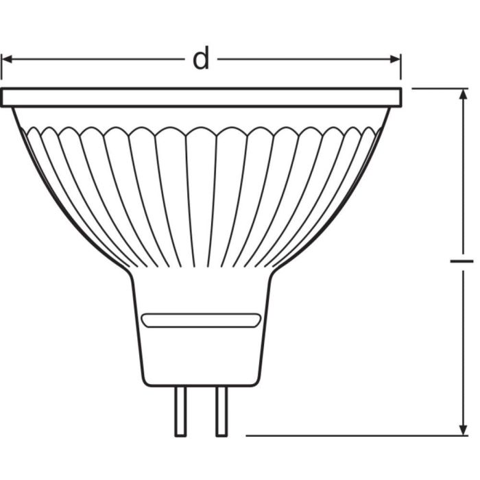 [LVE-4058075609334] Ledvance/Osram Bombilla LED Spot GU5,3 7,8W 500Lm 4000K 36º IP20 Regulable 1