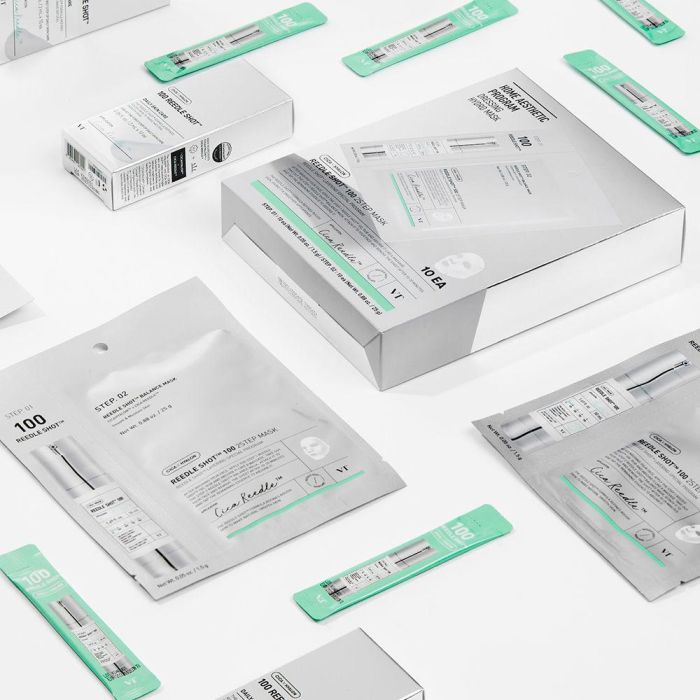 VT COSMETICS REEDLE SHOT 700 2-STEP Mascarilla con Microagujas 25 gr 2 VT COSMETICS REEDLE SHOT 700 2-STEP Mascarilla con Microagujas 25 gr 2