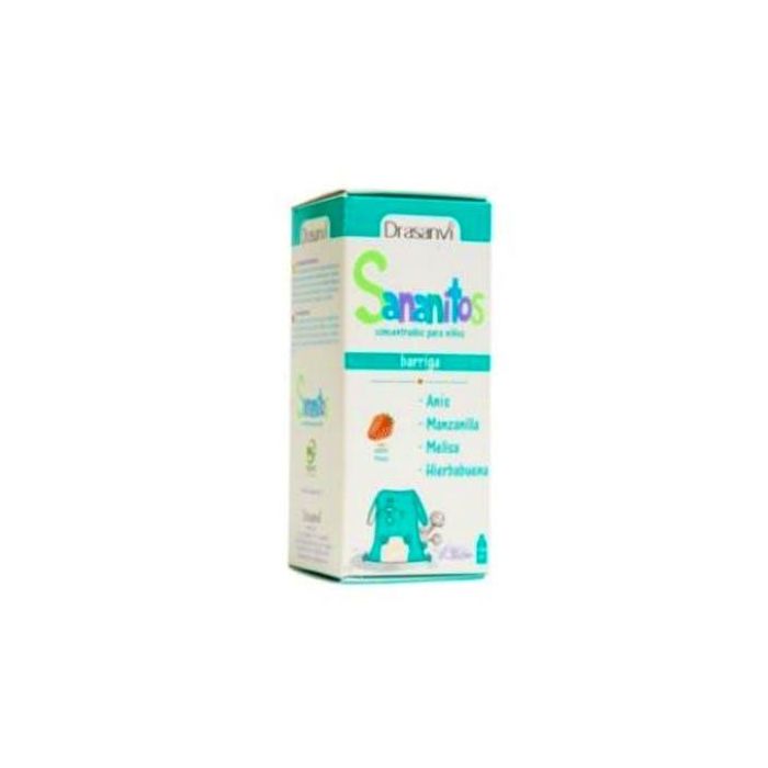DRASANVI Sananitos Barriga 150ml - Extractos Anís, Manzanilla, Melisa y Hierbabuena para facilitar la digestión