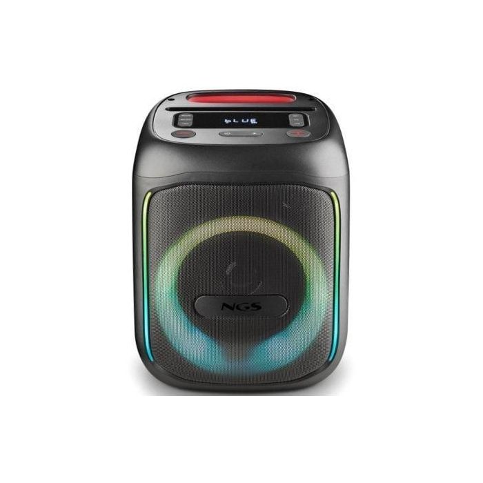 NGS Altavoz Portable Wild Swag Go Bluetooth 80W Luces LED TWS USB Aux NGS Altavoz Portable Wild Swag Go Bluetooth 80W Luces LED TWS USB Aux