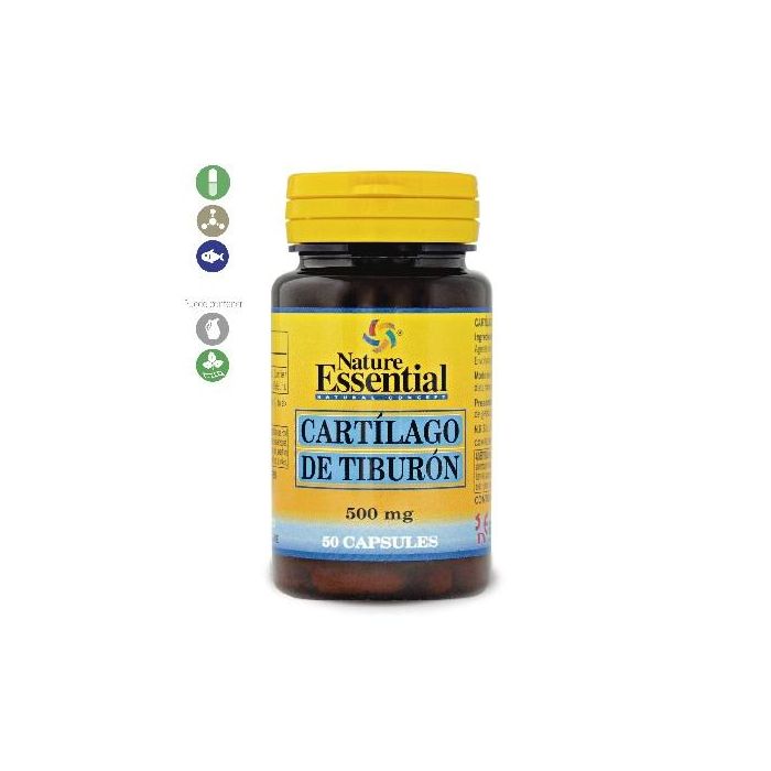 Cartílago De Tiburón 500 Mg.