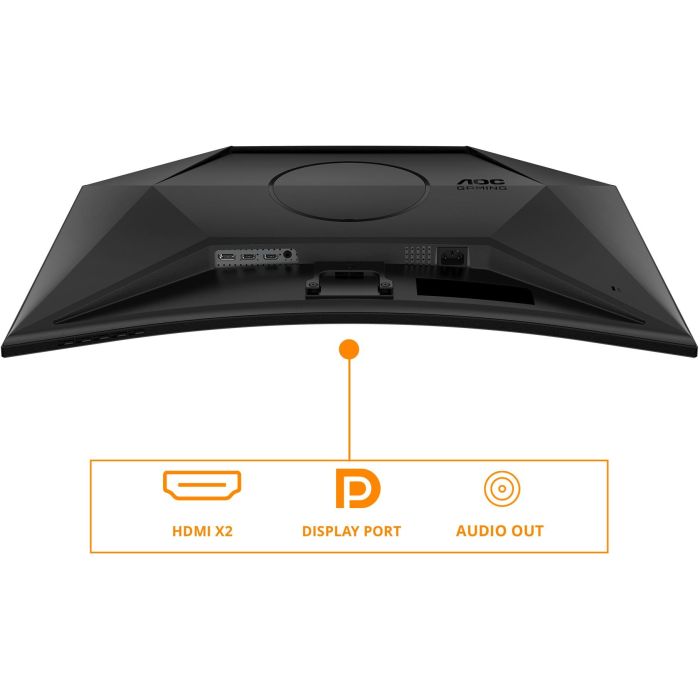 AOC CQ32G4VE Monitor Gaming Curvo 31.5" QHD (2560x1440) FastVA 0.5ms 180Hz HDR10 HDMI DP Negro 9