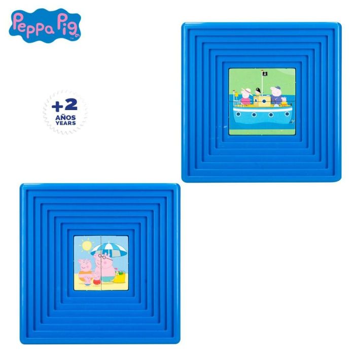 Puzzle Infantil Peppa Pig 25 Piezas 19 x 4 x 19 cm (6 Unidades) 4 Puzzle Infantil Peppa Pig 25 Piezas 19 x 4 x 19 cm (6 Unidades) 4