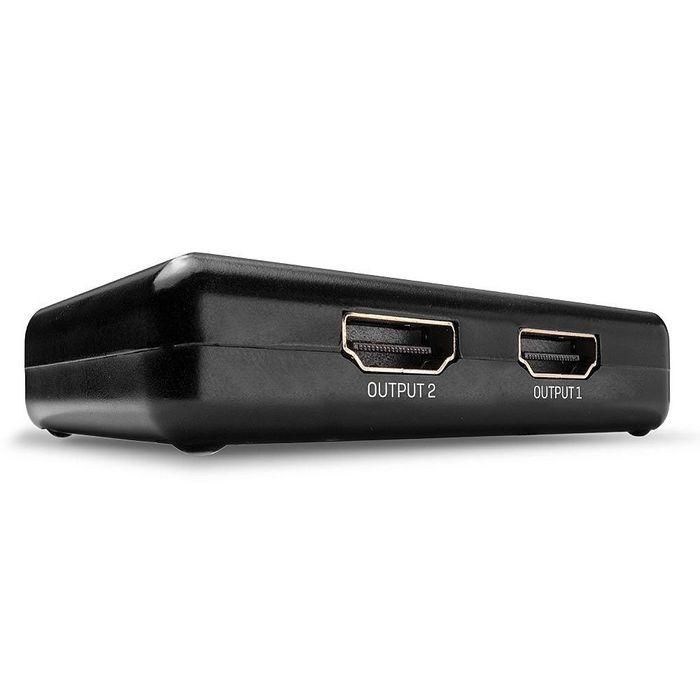 Lindy 2 Port HDMI 10.2G Splitter, Compact Lindy 2 Port HDMI 10.2G Splitter, Compact