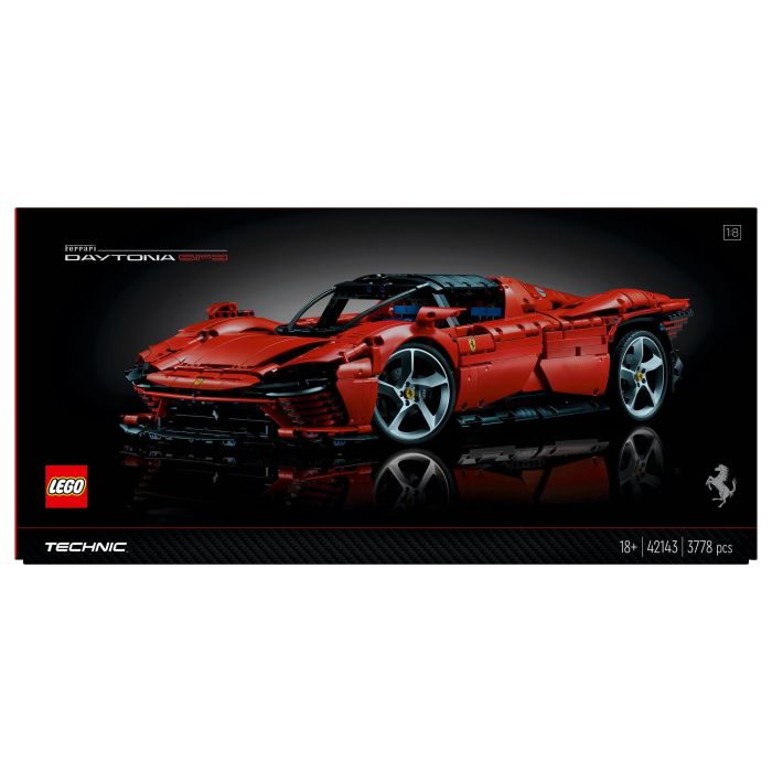 LEGO Technic Ferrari Daytona SP3 42143 Juego de Construcción 3778 Piezas 11 LEGO Technic Ferrari Daytona SP3 42143 Juego de Construcción 3778 Piezas 11