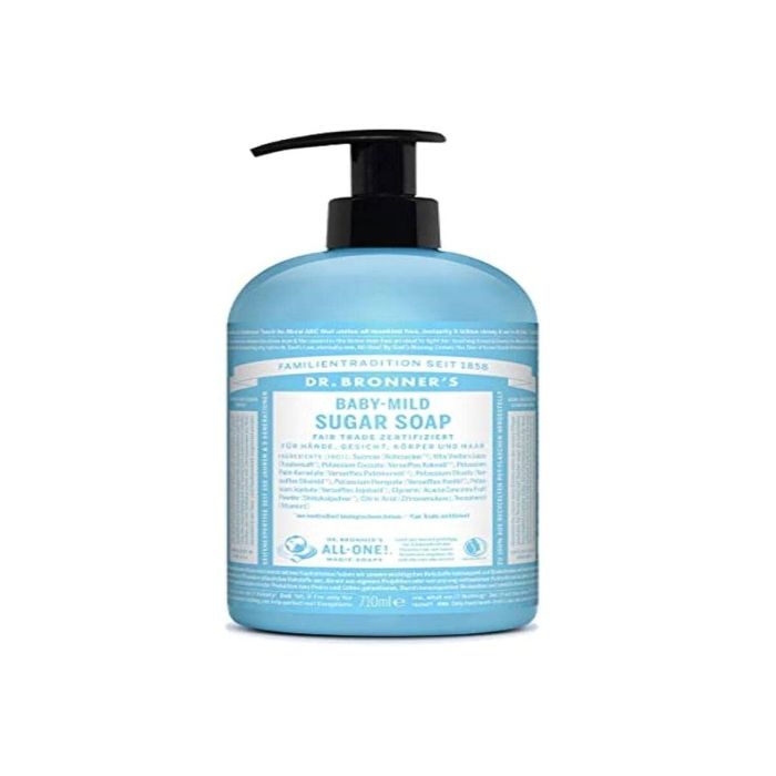 Dr Bronners Jabón de Azúcar Bebés - Neutral 710 mL